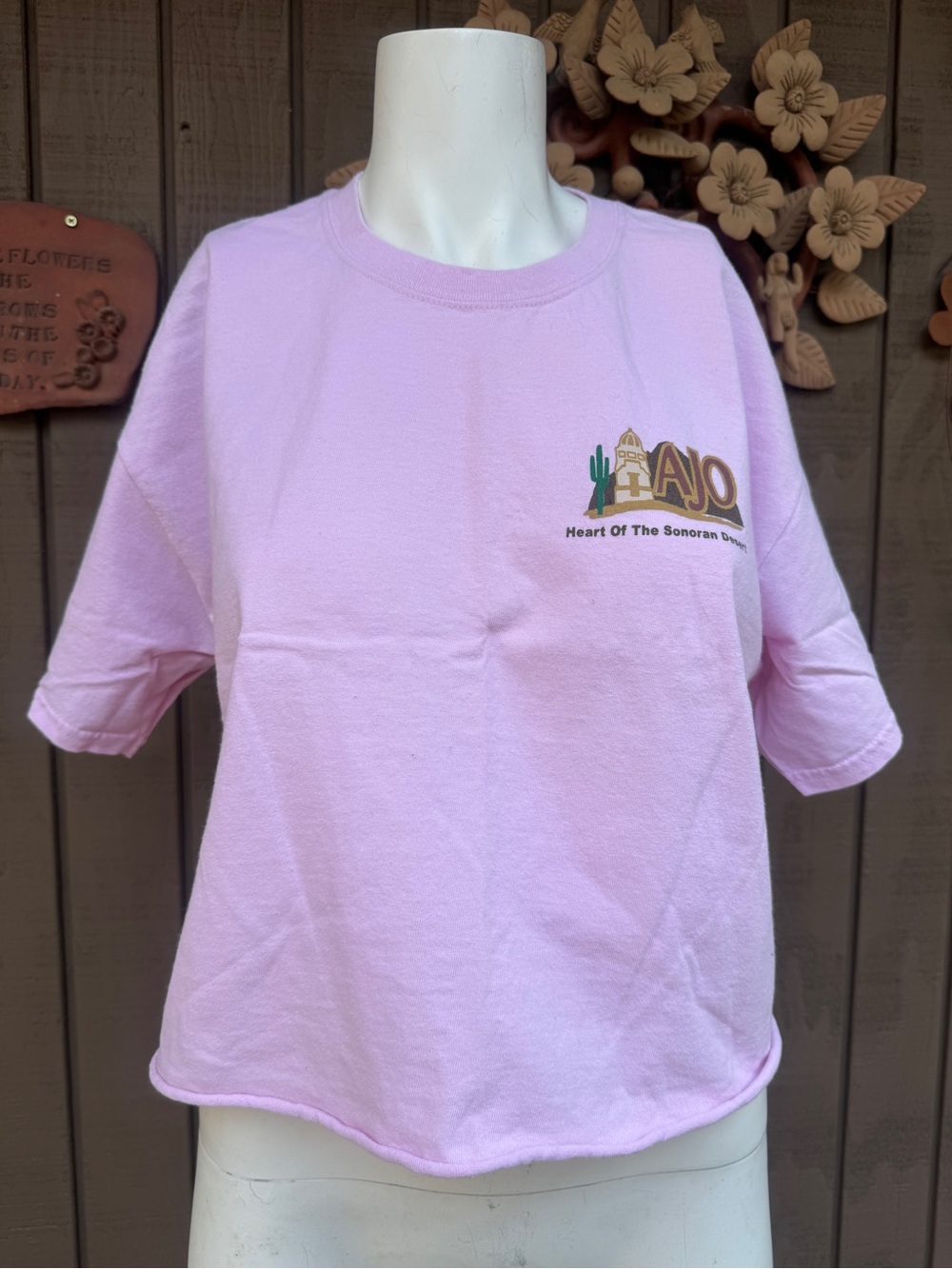 Cropped Short-Sleeve Tee